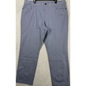 NEW Public Rec Workday Pants Mens 44X34 Grey Tech 5-Pockets Straight Leg